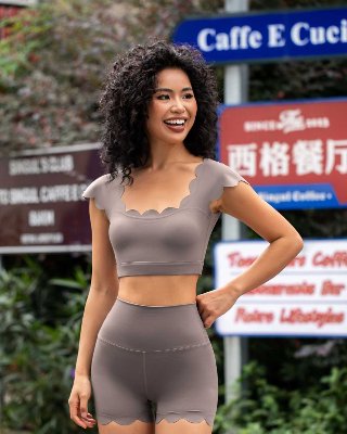 Light Gray Coffee Brown