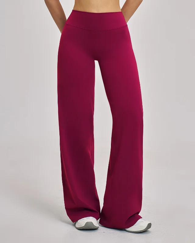 Wide-Leg High-Rise Leggings — leggings development style SD-0351
