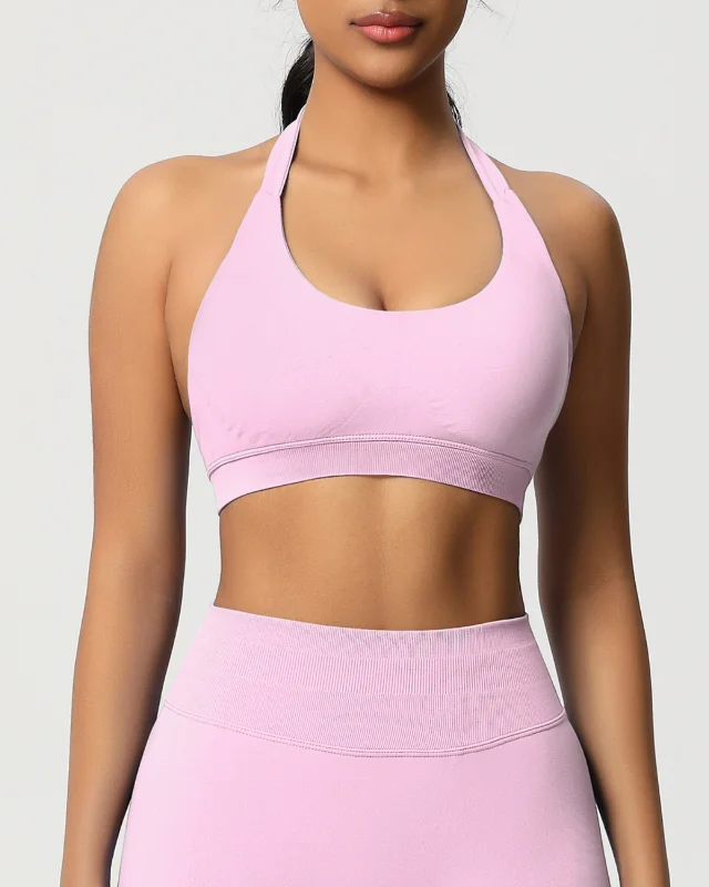 High-Stretch Seamless Open-Back Sports Bra — bras & tops development style SD-0438